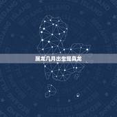 属龙几月出生是真龙，88属龙人最旺的年龄