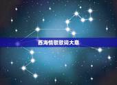 西海情歌歌词大意，(西海情歌) 歌词是什么？