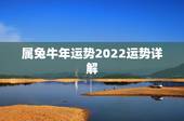 属兔牛年运势2022运势详解，生肖兔2022年烂桃花