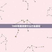 1988年属龙做什么行业最旺，我属龙1988年我是女孩子大林木适合做什