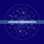 生肖羊和兔子搭搭配婚姻可以吗，属羊和属兔的结婚好吗