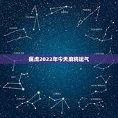 属虎2022年今天麻将运气，属虎人2022 年下半年运势