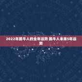 2022年属牛人的全年运势 属牛人未来5年运势