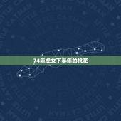 74年虎女下半年的桃花，2022年女虎74年有没有桃花陷井8∽9份