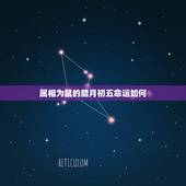 属相为鼠的腊月初五命运如何，属鼠的人几月出生命最好