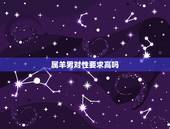属羊男对性要求高吗，属羊男人对另一半要求高吗