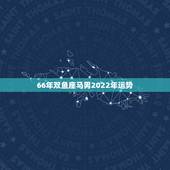 66年双鱼座马男2022年运势，属马男1966九月初六亥时生人，在20