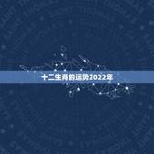 十二生肖的运势2022年，2022年运势最好的生肖