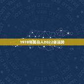 1978年属马人2022年运势