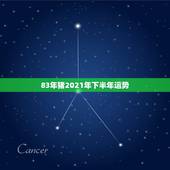 83年猪2021年下半年运势，1983年猪男在2021年的每月的运势