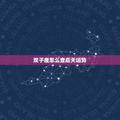 双子座怎么查后天运势，双子座的运势如何