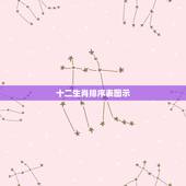 十二生肖排序表图示，十二生肖相生相克表