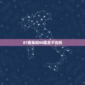 87属兔和88属龙不合吗，87年属兔（女）和88年属龙（男）相配吗