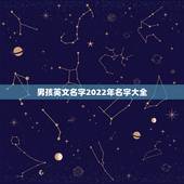 男孩英文名字2022年名字大全，2023年英文名字男孩