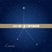 2021独一无二霸气网名男，2021独一无二男生网名有哪些？