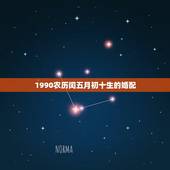 1990农历闰五月初十生的婚配，1990年闰五月初十出生的属什么星座
