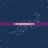 八字合婚免费测试打分，测八字合婚