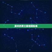 属羊的男士属相婚配表，男属虎女属羊配吗_虎和羊配吗