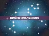 起名字2021免费八字起名打分，按生辰八字免费起名