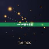 1991年属羊命运，1991年属羊生男有刑