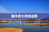 属牛的七月份运势，2009年属牛的人运势怎么样？
