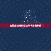 全国最精准的四柱八字排盘软件，四柱八字排盘软件下载