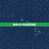 属虎2023年运势及运程，1986年属虎2023年运势及运程