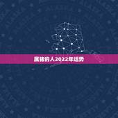 属猪的人2022年运势，《慈元阁属猪的人的2015年运程》