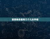 算算我命里有几个儿女手相，手相子女线真实图