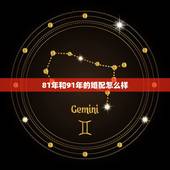 81年和91年的婚配怎么样，我是91年的（属羊）木命女，老公是81年（