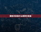 桑柘木命是什么意思木喜金，桑柘木命是什么意思