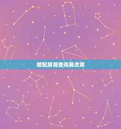 婚配属相查询属虎男，属虎女生婚配什么属相的男生