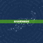 属马的聚财微信名，用马字起的微信网名有哪些？