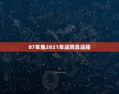 87年兔2021年运势及运程，2021年兔人运程1987