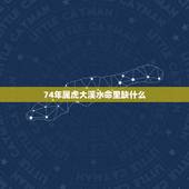 74年属虎大溪水命里缺什么，天上火和大溪水命合适