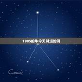 1985的牛今天财运如何 1985年属牛今年运势
