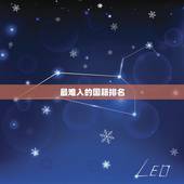 最难入的国籍排名，世界上哪个国籍最难入？