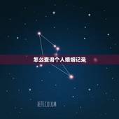 怎么查询个人婚姻记录，怎样在网上查询个人婚姻状况