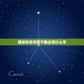 属蛇的名字里不能出现什么字，属蛇人叫什么名字更好