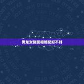 男龙女猪属相婚配好不好，属猪男和属龙女的命运和婚姻