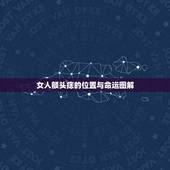 女人额头痣的位置与命运图解，女人脸上痣的位置与命运图解