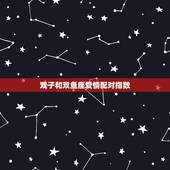 双子和双鱼座爱情配对指数，双子座和双鱼座相配吗？