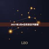 2021年2月6日农历日子属相，2021年2月6日属什么生肖