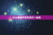什么属相不学无术打一生肖，不学无术是什么生肖