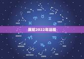 属蛇2022年运程，2022年各生肖运程