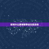 蛇和什么属相做事业比较合拍，属蛇的和什么属相好？
