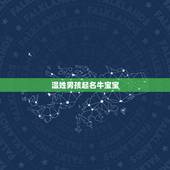 温姓男孩起名牛宝宝，温姓牛年出生名字