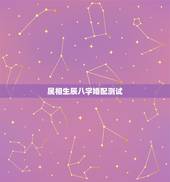 属相生辰八字婚配测试，八字合婚，生辰八字配对，八字合婚免费测试，在线男