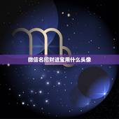 微信名招财进宝用什么头像，微信头像用什么最好最吉利