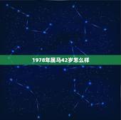 1978年属马42岁怎么样，78年属马42岁以后财运